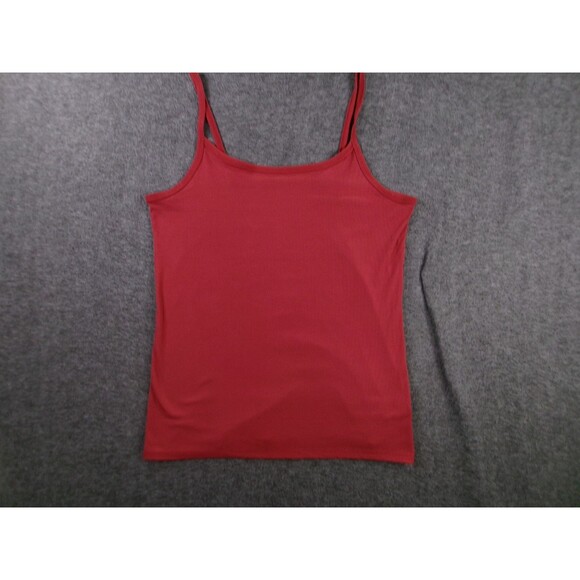 No Boundaries Tank Top Women XXL Red Causal Basic Layer Capsule Ribbed - Picture 1 of 9